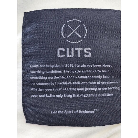 GC CUTS Men's XXL Polartec Full-Zip Pocket Sherpa Jacket Sweatshirt Off White - Picture 6 of 9